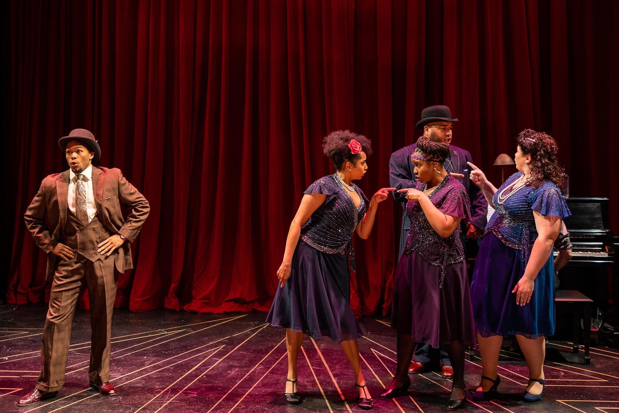 Ain't Misbehavin' — cast scene, costume design by Studio Viemage