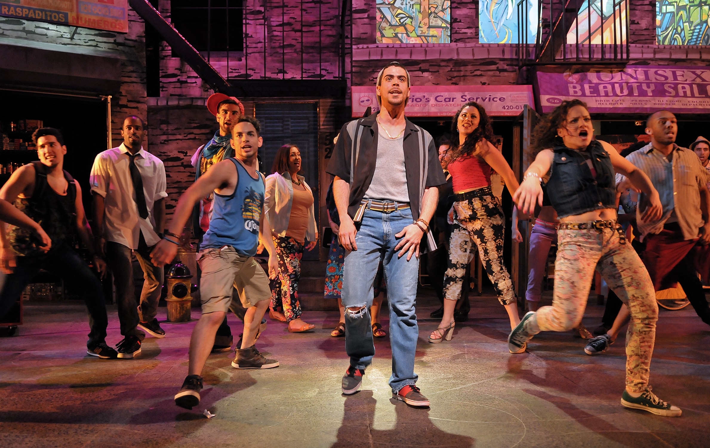 In the Heights — dance number, SpeakEasy Stage Company 2012